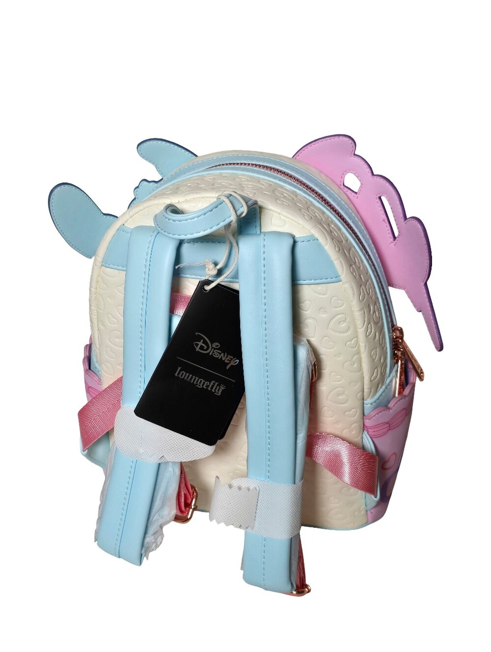 Loungefly Disney Stitch & Angel Be Mine Valentine's Mini Backpack NWT - Picture 3 of 7